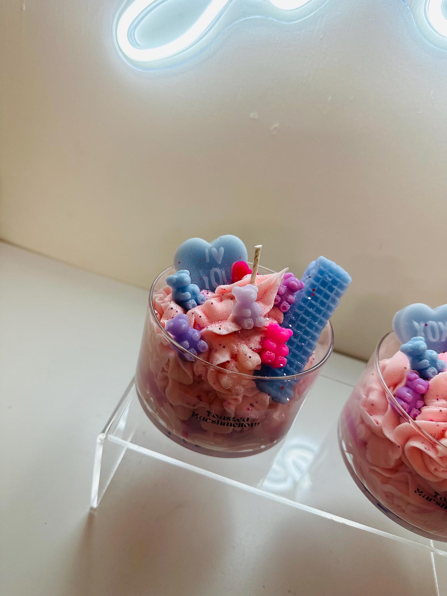 Gummy Bear Explosion Candle