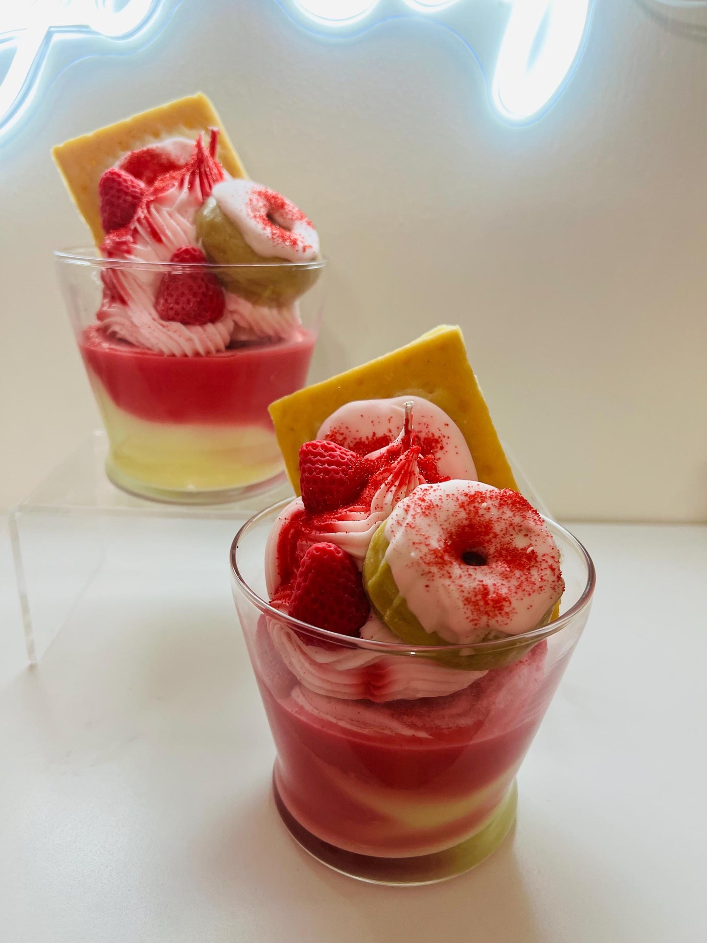 Strawberry POPTART candle