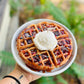 Waffle Candle