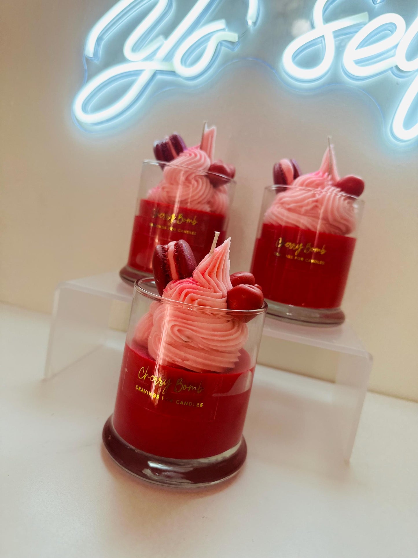 Cherry Bomb Candle