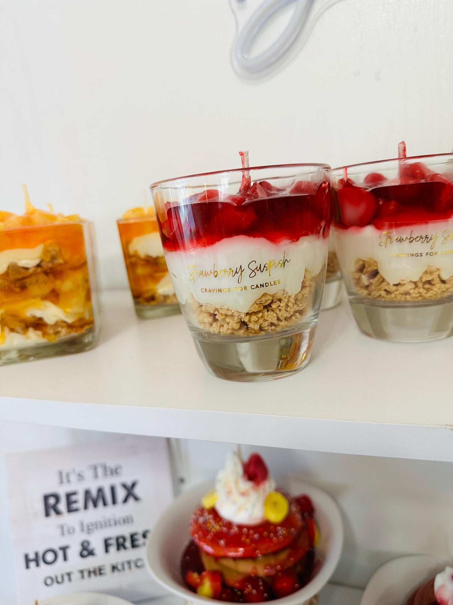 Strawberry Parfait Candle