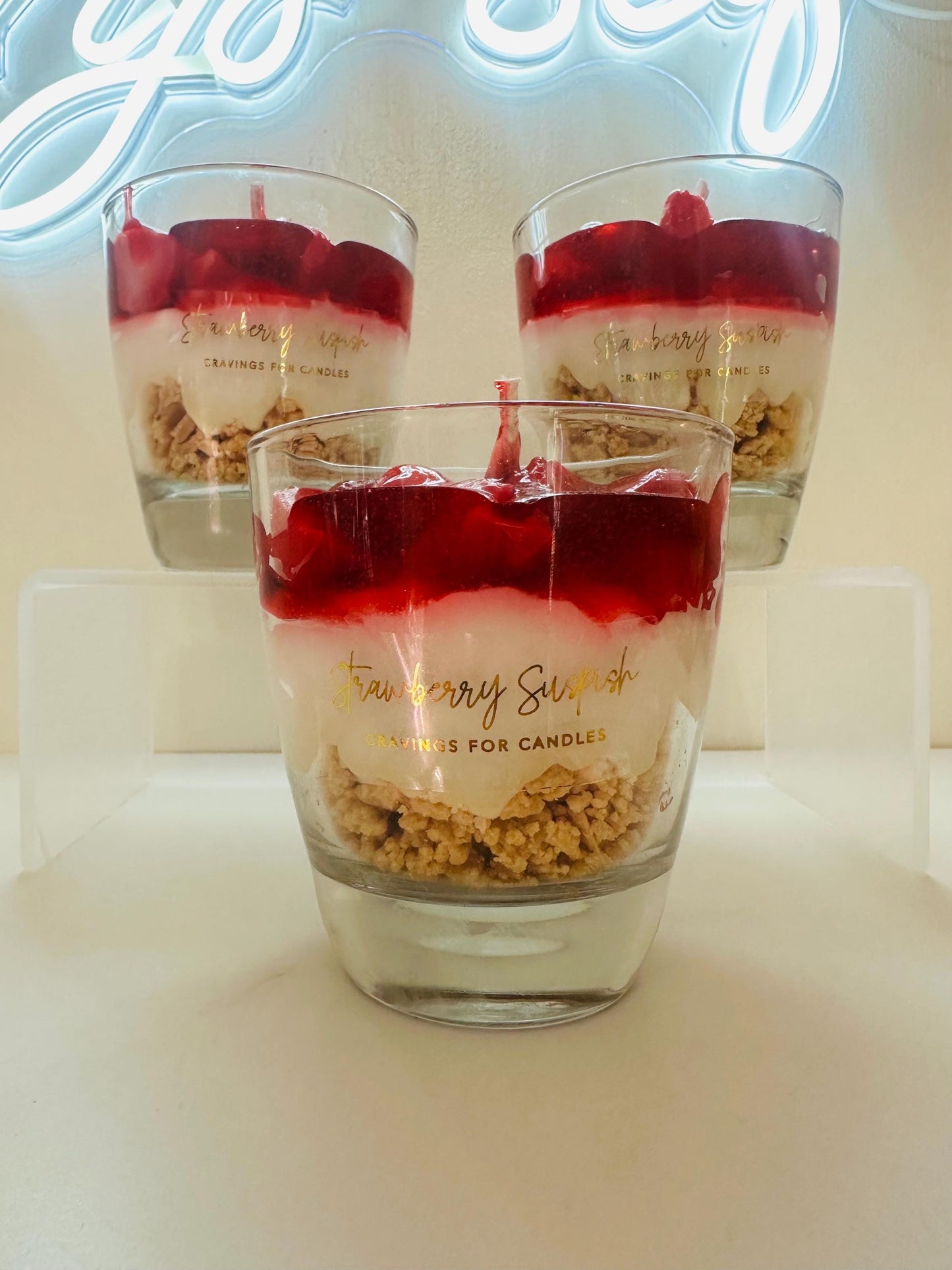 Strawberry Parfait Candle
