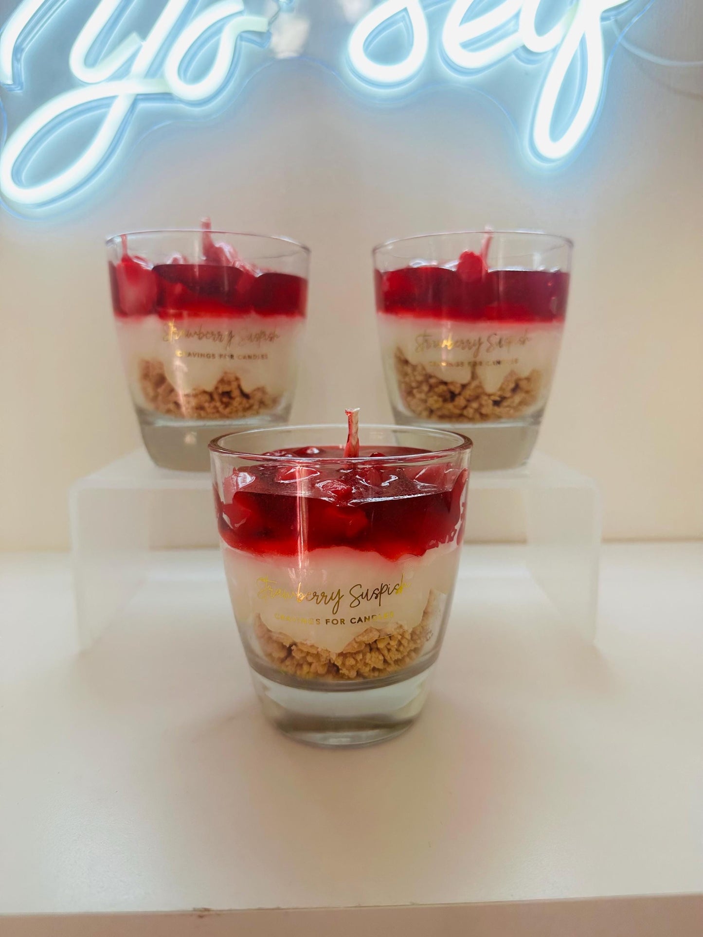 Strawberry Parfait Candle