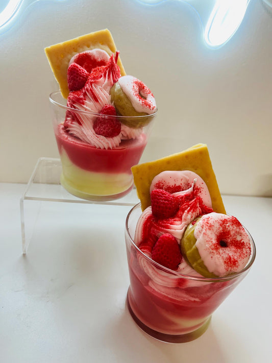 Strawberry POPTART candle