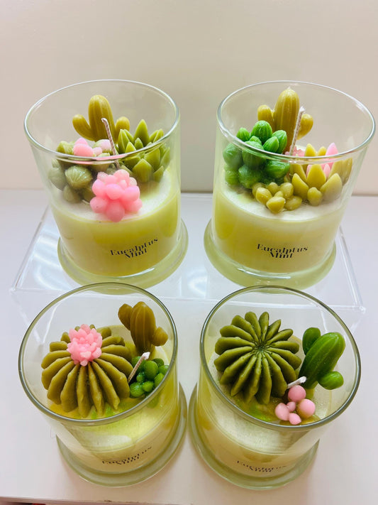 Succulent Candle