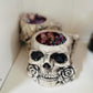 Skull Crystal Candle