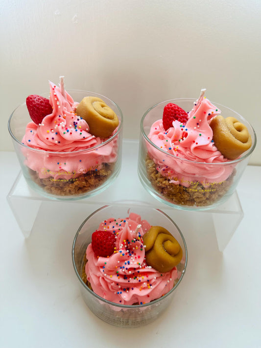 Strawberry Suspish Candle