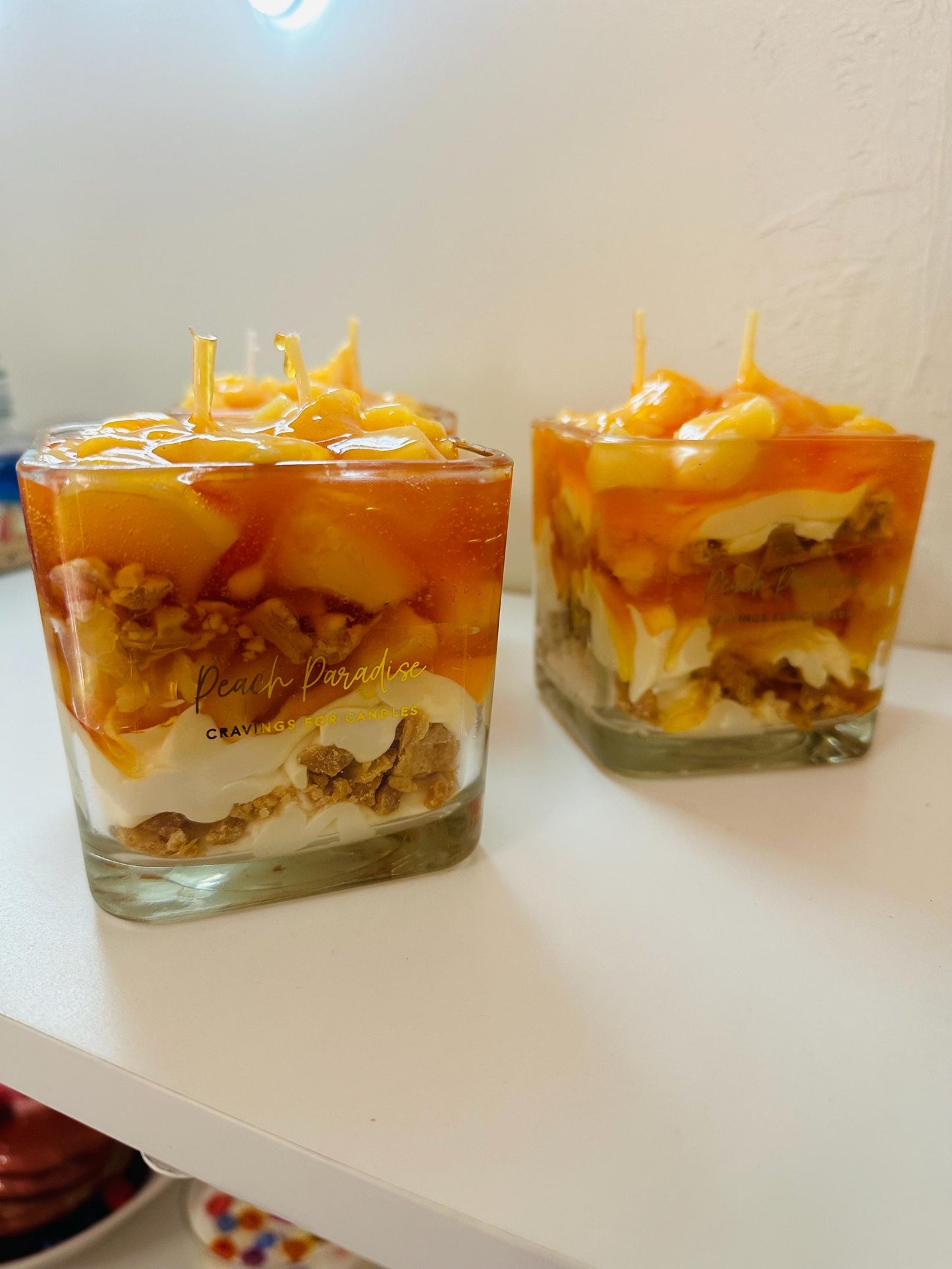 Peach Paradise Parfait Candle