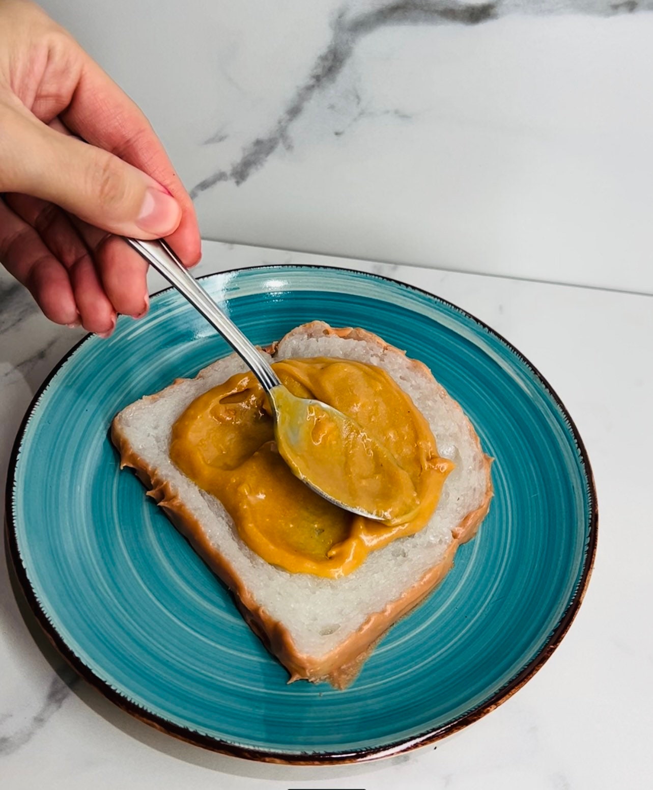 DIY Peanut Butter, Banana, Nutella Sandwich