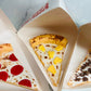 Stuffed crust pizza slice wax melts